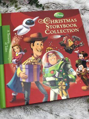 Disney Christmas Storybook Collection Toy Story Monsters Inc Winnie the Pooh